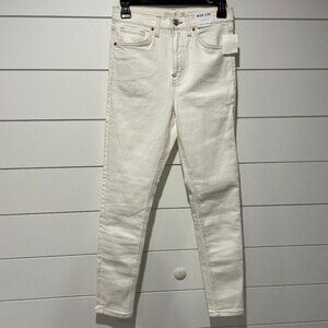 Topshop off white jeans